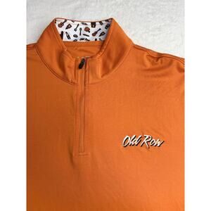 NWT - Old Row Tailgate Quarter Zip- Men's 3XL - Burnt Orange